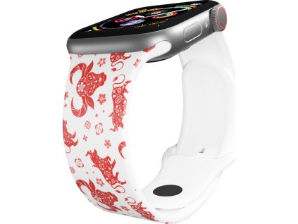 Apple watch řemínek Buvol (Barva Černá, Rozměr 38/40/41mm)