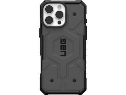 Ochranný kryt na iPhone 16 Pro MAX - UAG, Pathfinder MagSafe Silver