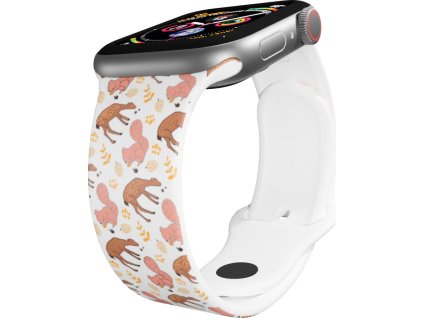 Apple watch řemínek Podzim v lese (Rozměr 38/40/41mm)