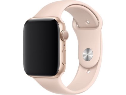 Jednobarevný řemínek pro Apple Watch - Pink sand (Velikost 38/40/41mm, Obvod S-M (menší až střední obvod zápěstí), Barva Pink sand)