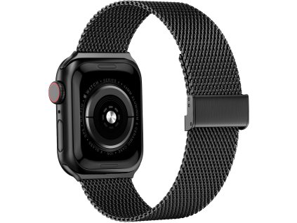Milánský tah s přezkou pro Apple Watch 38/40/41/42(S10)mm (Barevná varianta Černá)