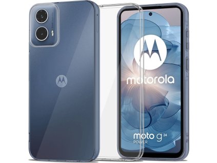 Tech-Protect Ochranný kryt na Motorola Moto G24 / G24 POWER / G04 - Tech-Protect, FlexAir Pro Clear