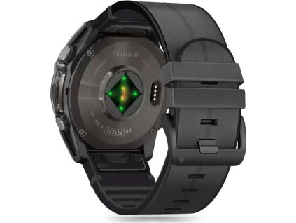 Tech-Protect Řemínek pro Garmin Fenix 5X / 5X PLUS / 6X / 6X PRO / 7X / 8 (51mm) - Tech-Protect, Silicone PU Black