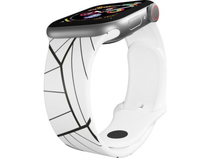 Apple watch řemínek Mnohoúhelníky (Rozměr 38/40/41mm, barva pásku černá)