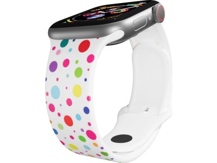 Apple watch řemínek Puntíky