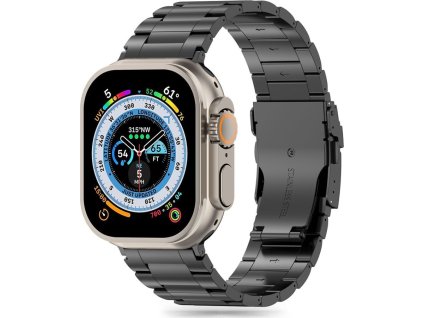 Tech-Protect Řemínek na Apple Watch 44mm / 45mm / 46mm / 49mm - Tech-Protect, Stainless Pro Black