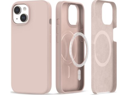 Tech-Protect Ochranný kryt na iPhone 15 PLUS - Tech-Protect, Silicone MagSafe Pink