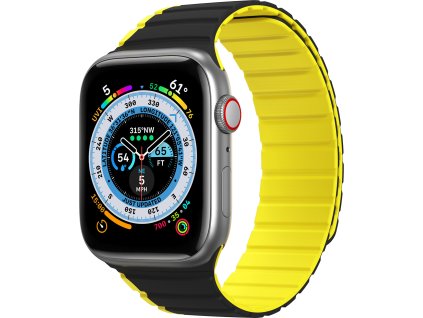 DuxDucis Řemínek na Apple Watch 38mm / 40mm / 41mm / 42mm - DuxDucis, LD BlackYellow