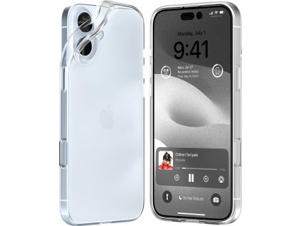 Mercury Ochranný kryt na iPhone 16 PLUS - Mercury, Jelly Transparent