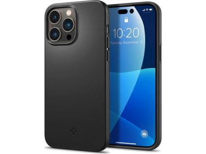 Spigen Ochranný kryt pro iPhone 14 Pro MAX - Spigen, Thin Fit Black