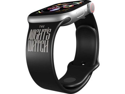 Apple watch řemínek GOT 12 - Noční hlídka 2 (Rozměr 38/40/41mm)