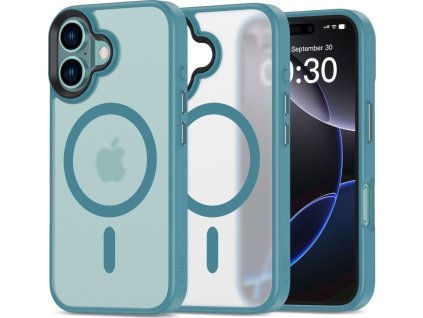 Tech-Protect Ochranný kryt na iPhone 16 - Tech-Protect, Magmat MagSafe Matte Teal