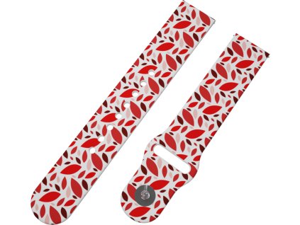 ČERVENÉ LISTY řemínek 22 mm
