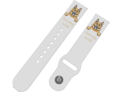 Německý Ovčák řemínek 22 mm
