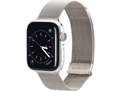 Řemínek pro Apple Watch 44mm / 45mm / 46mm / 49mm - DuxDucis, Milanese Starlight