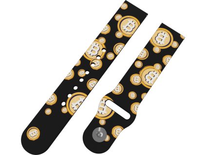 BITCOIN řemínek 20 mm