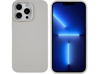 Ochranný kryt pro iPhone 14 Pro - Mercury, Silicone Stone