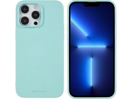 Ochranný kryt pro iPhone 14 Pro MAX - Mercury, Soft Feeling Mint