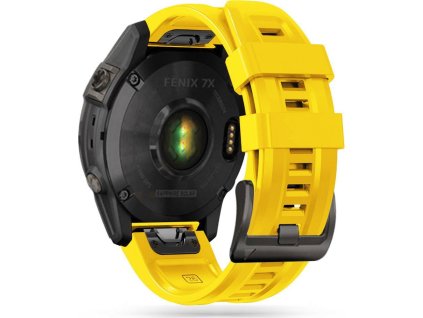 Tech-Protect Řemínek pro Garmin Fenix 5 / 6 / 6 PRO / 7 - Tech-Protect, Iconband Yellow