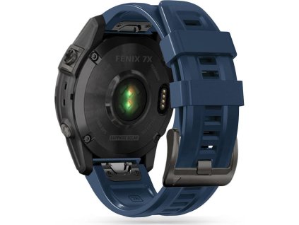Tech-Protect Řemínek pro Garmin Fenix 5 / 6 / 6 PRO / 7 - Tech-Protect, Iconband Navy Blue