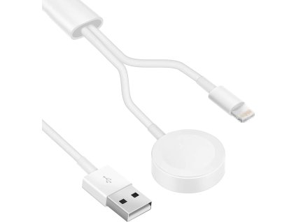 2v1 Nabíjecí kabel Lightning + Apple Watch