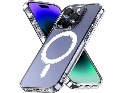 Mercury Ochranný kryt na iPhone 13 Pro MAX - Mercury, JelHard MagSafe Transparent