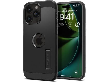 Spigen Ochranný kryt na iPhone 15 Pro MAX - Spigen, Tough Armor MagSafe Black