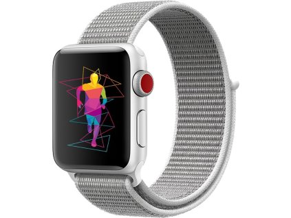 Nylonový řemínek pro Apple Watch 38/40/41/42(S10)mm (Barevná varianta Šedá)