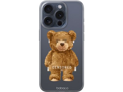 Babaco Ochranný kryt na iPhone 13 Pro - Babaco, Teddy Censored 001 BPCTEDDY8523