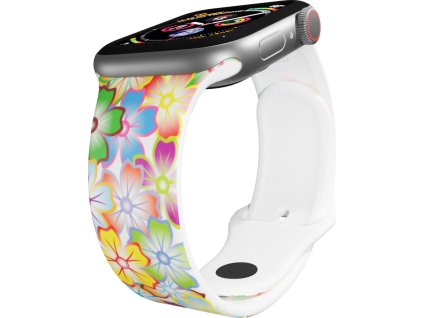 Apple watch řemínek Rozkvetlá louka (Rozměr 38/40/41mm)