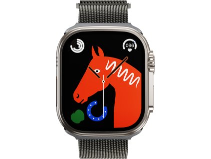 Řemínek na Apple Watch 38mm / 40mm / 41mm / 42mm - Hoco, AS101 Milan Gray