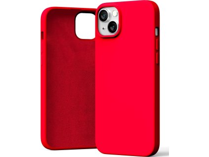 Mercury Ochranný kryt pro iPhone 14 PLUS - Mercury, Silicone Red