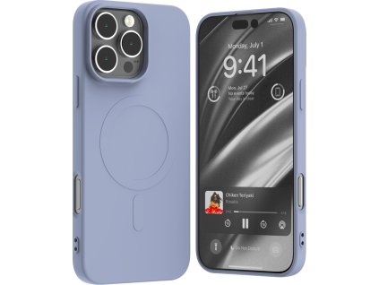 Mercury Ochranný kryt na iPhone 16 Pro MAX - Mercury, SemiSilicon MagSafe Lavender