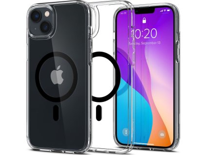 Spigen Ochranný kryt pro iPhone 14 - Spigen, Ultra Hybrid Mag Black