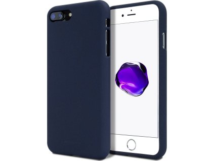 Mercury Ochranný kryt pro iPhone 7 PLUS / 8 PLUS - Mercury, Soft Feeling Midnight Blue