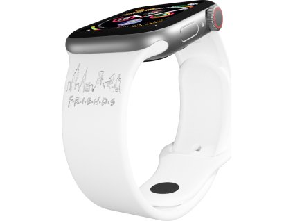 Apple watch řemínek Friends 11 (Rozměr 38/40/41mm, barva pásku černá)