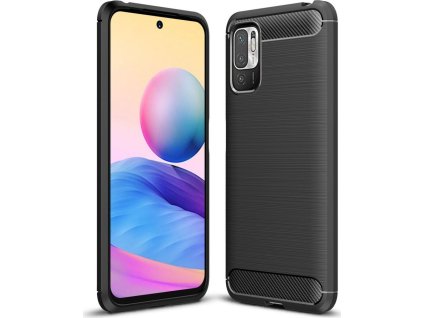 Tech-Protect Ochranný kryt pro Xiaomi Poco M3 Pro 5G / Redmi Note 10 5G - Tech-Protect, Tpucarbon Black