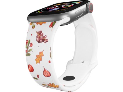 Apple watch řemínek Podzimní nadílka (Barva Černá, Rozměr 38/40/41mm)