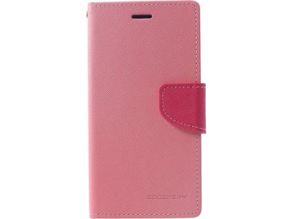 Mercury Pouzdro / kryt pro iPhone XR - Mercury, Fancy Diary Pink/HotPink