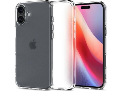 Spigen Ochranný kryt na iPhone 16 - Spigen, Ultra Hybrid Frost Clear