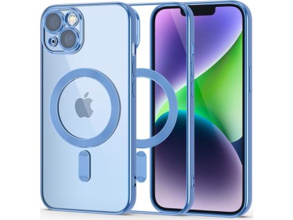Ochranný kryt pro iPhone 14 - Tech-Protect, Magshine MagSafe Blue