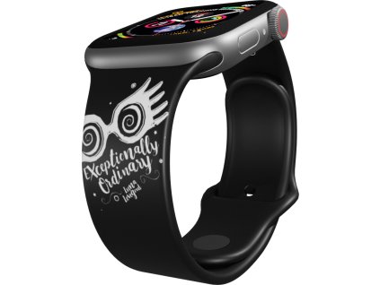 Apple watch řemínek Harry Potter - Luna Lovegood - Neobyčejně obyčejně (barva pásku černá, Rozměr 38/40/41 mm)