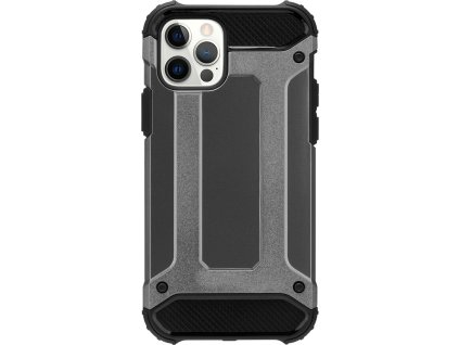 Ochranný kryt pro iPhone XR - Mercury, Metal Armor Gray