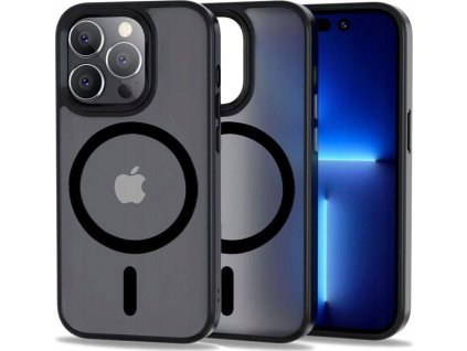Tech-Protect Ochranný kryt pro iPhone 13 Pro - Tech-Protect, Magmat MagSafe Matte Black