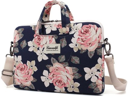 Canvaslife Taška na notebook - CANVASLIFE, 13-14 Briefcase RoseNavy 2222221000333