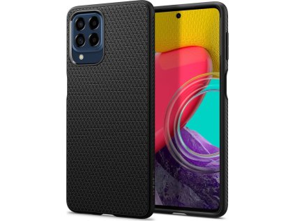 Spigen Ochranný kryt pro Samsung Galaxy M53 - Spigen, Liquid Air Black