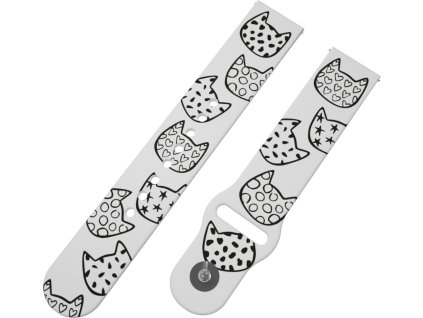 17325 3 kocici hlavy reminek 22 mm0003 f78 wht a