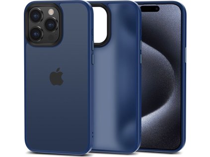 Ochranný kryt na iPhone 15 Pro - Tech-Protect, Magmat Matte Navy