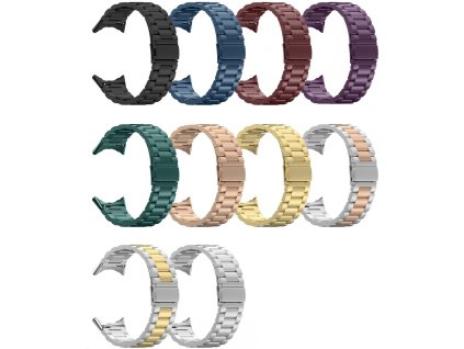 Celokovový řemínek pro Google Pixel Watch (Barevná varianta Černý)