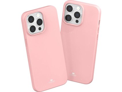 Ochranný kryt na iPhone 15 Pro MAX - Mercury, Jelly Pink
